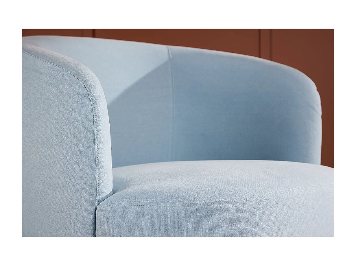 Bobbo fauteuil blauw.