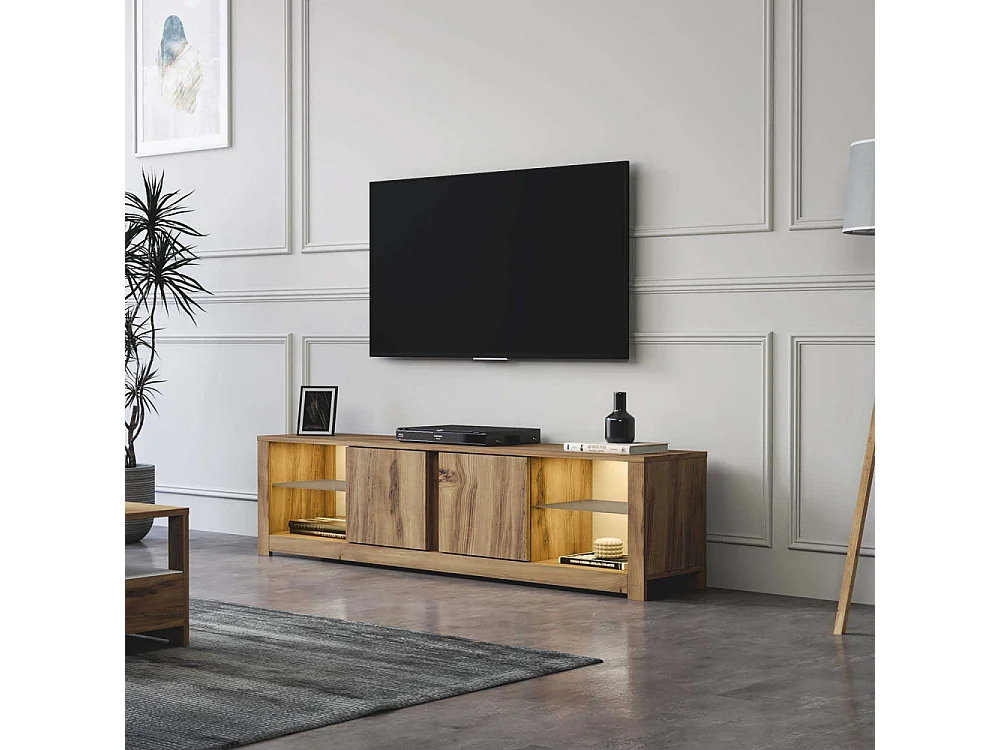 Meuble TV en aggloméré Aydos