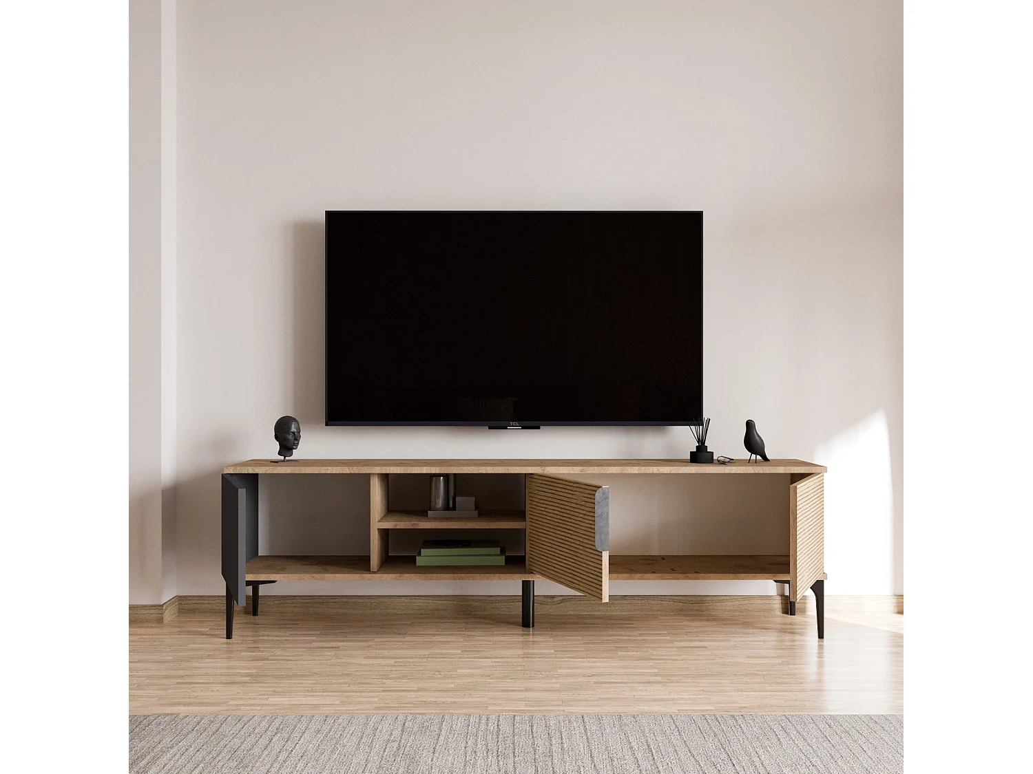 Meuble TV en aggloméré Tarz