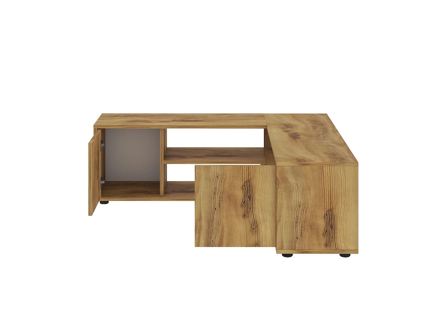 TV-Ständer – 120 x 40 x 35 cm – Rosa – Spanplatte