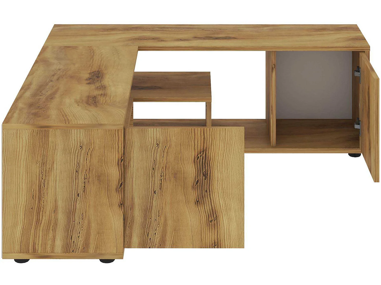 TV-Ständer – 120 x 40 x 35 cm – Rosa – Spanplatte
