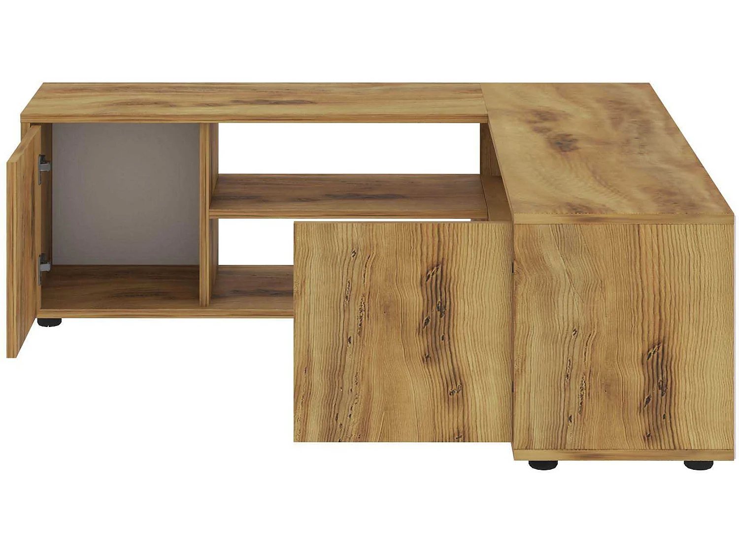TV-Ständer – 120 x 40 x 35 cm – Rosa – Spanplatte