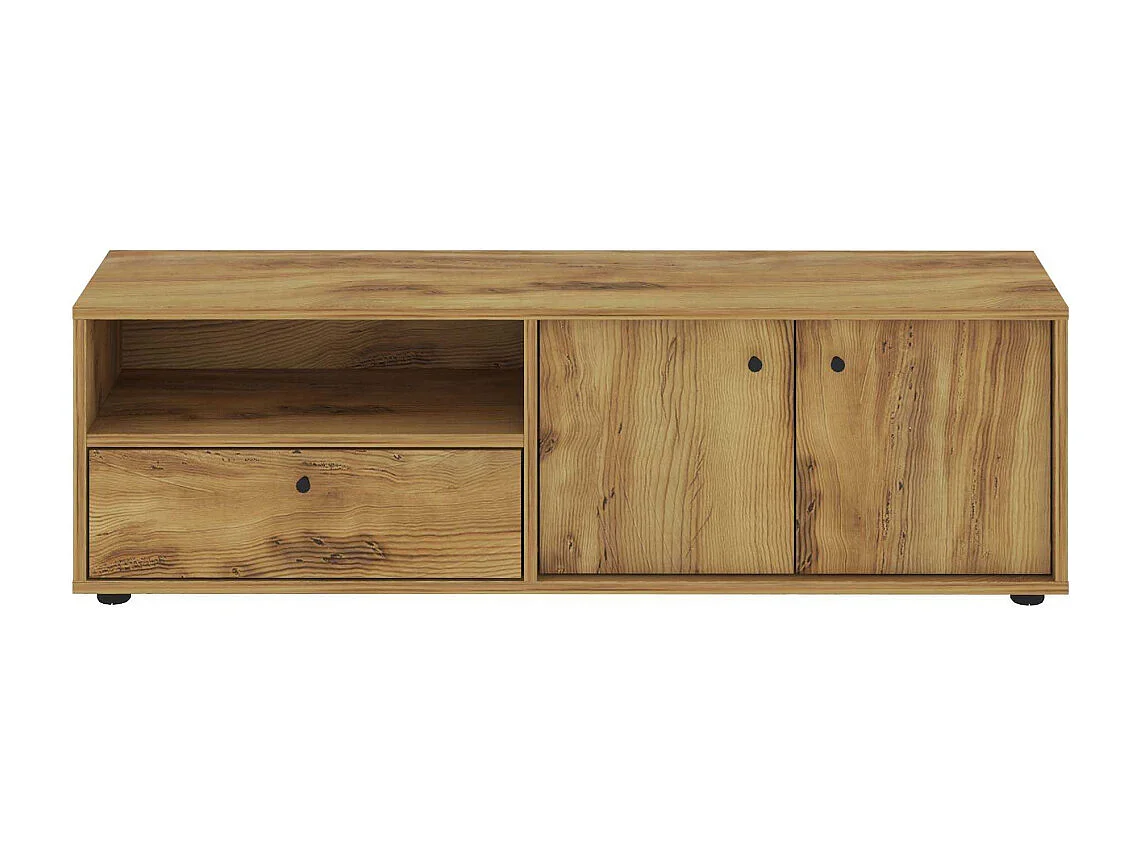 Meuble TV 3 portes en aggloméré Pao