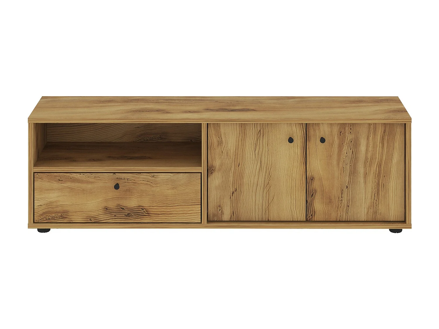 Meuble TV 3 portes en aggloméré Pao