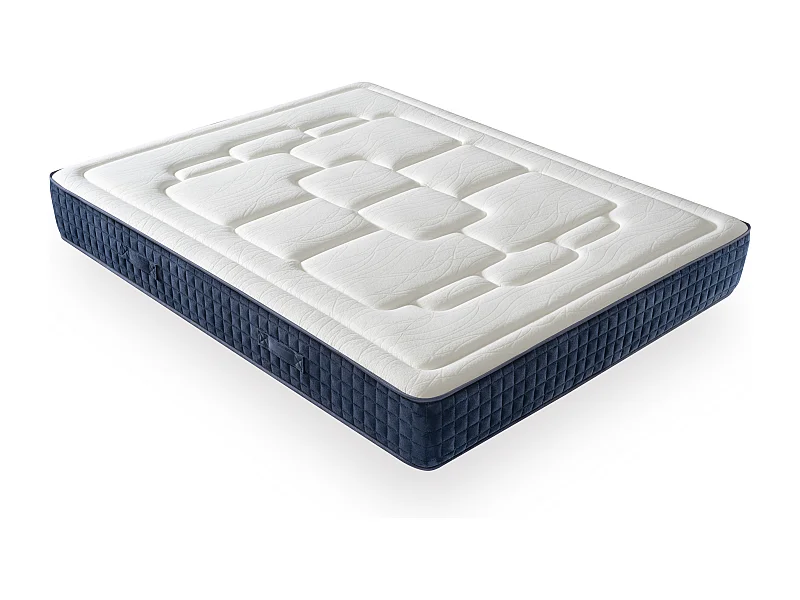 Matelas 160x200 Mousse HR "Luxe Confort" Extra Ferme | Double Face (Été/Hiver) | Soutien Équilibré, Parfait et Tonique | H20cm