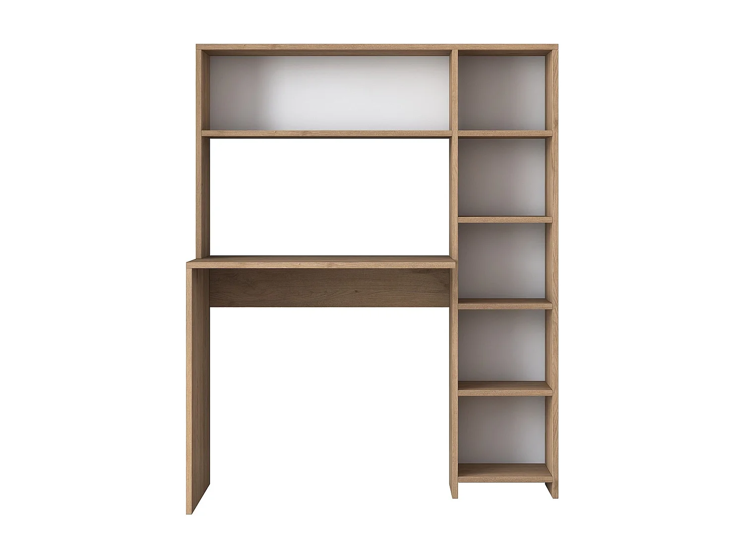 Mesa de oficina Kailua 243, 75x113x40cm, Roble