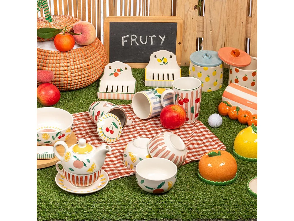 Plat et ses 4 bols fruty