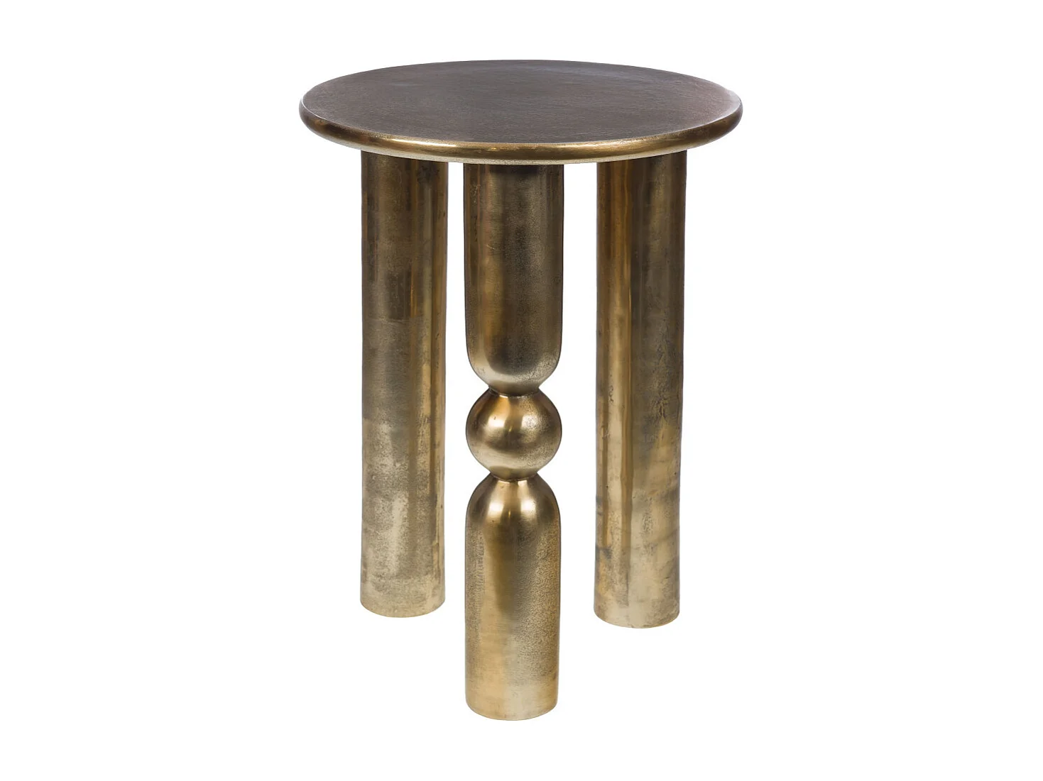 Bout de canapé Totem gold