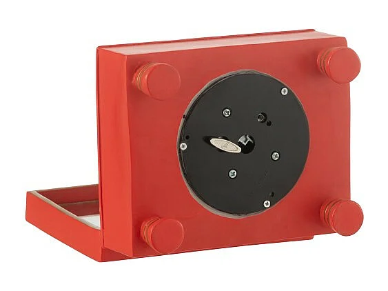 Caja de música de poliresina multicolor 15.5*14*19.5 cm