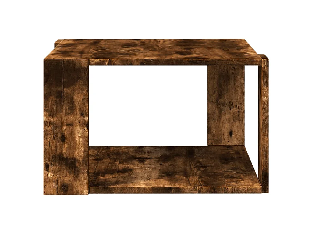 Couchtisch Räuchereiche 51,5x51,5x30 cm Holzwerkstoff
