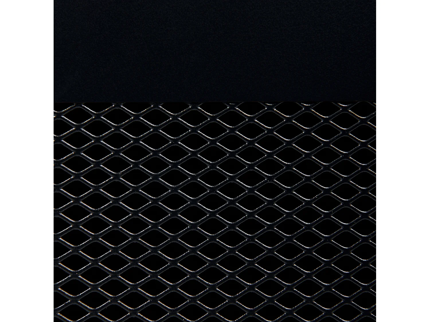 Szafka nocna OSSETT Metal Czarny