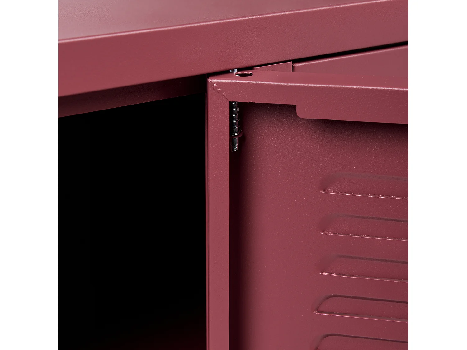 Arrumação de escritório CARDIFF Metal Vermelho escuro