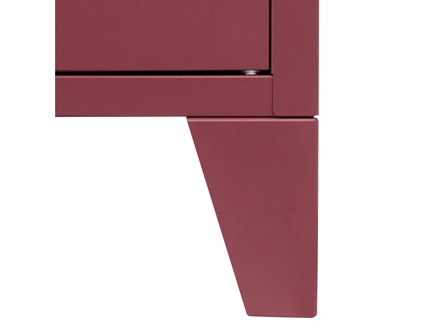 Arrumação de escritório CARDIFF Metal Vermelho escuro