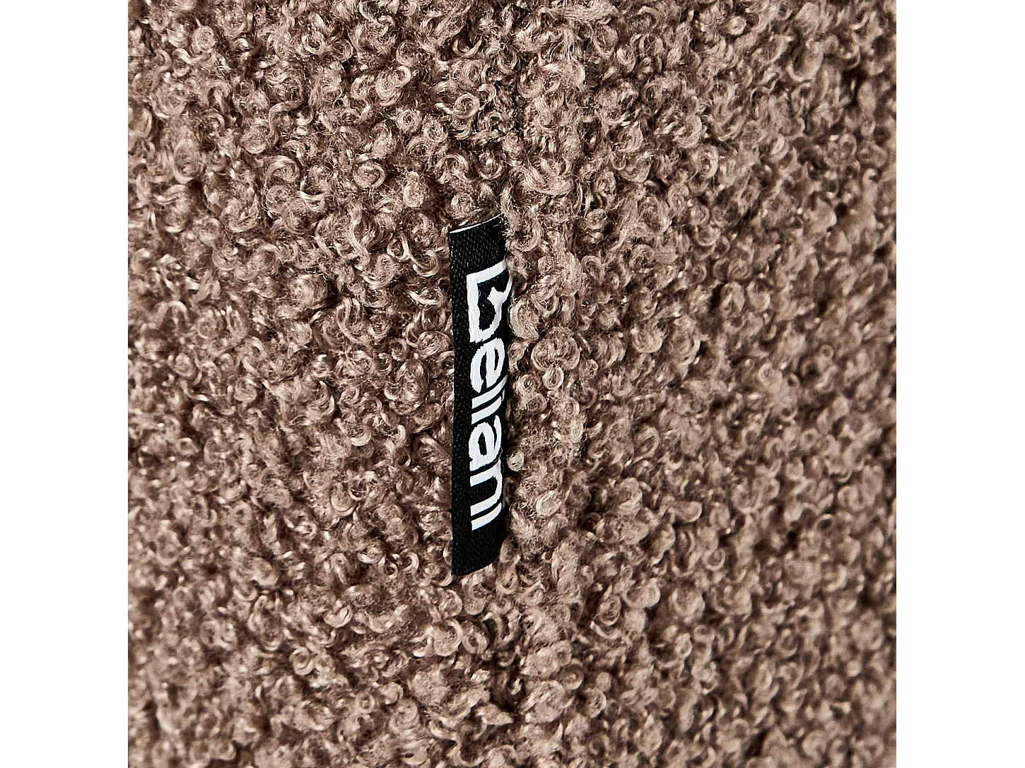 Sofa BYSKE Boucle Brązowy dla 3 osób