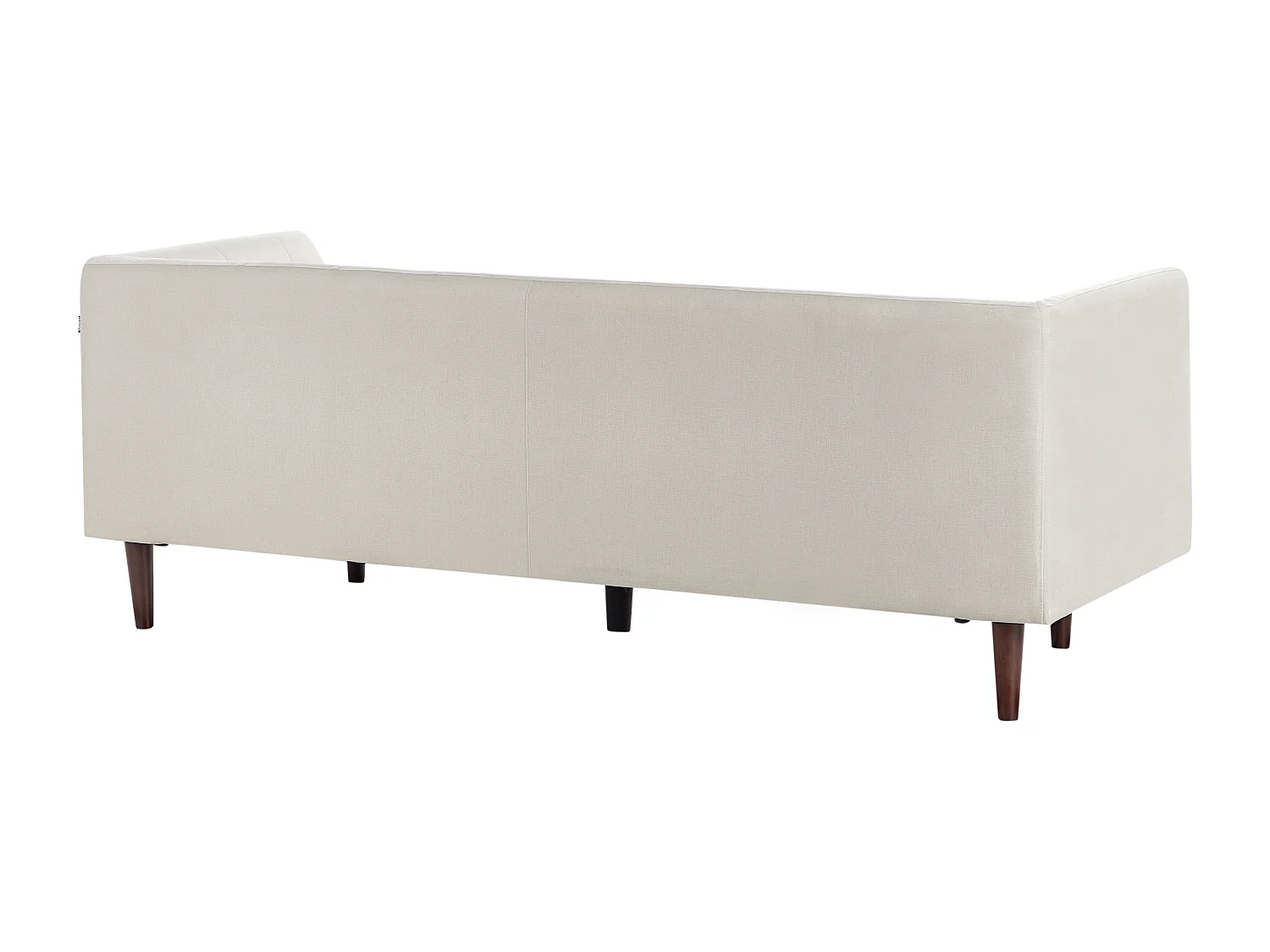 Canapé 3 places BYSKE Tissu Beige clair