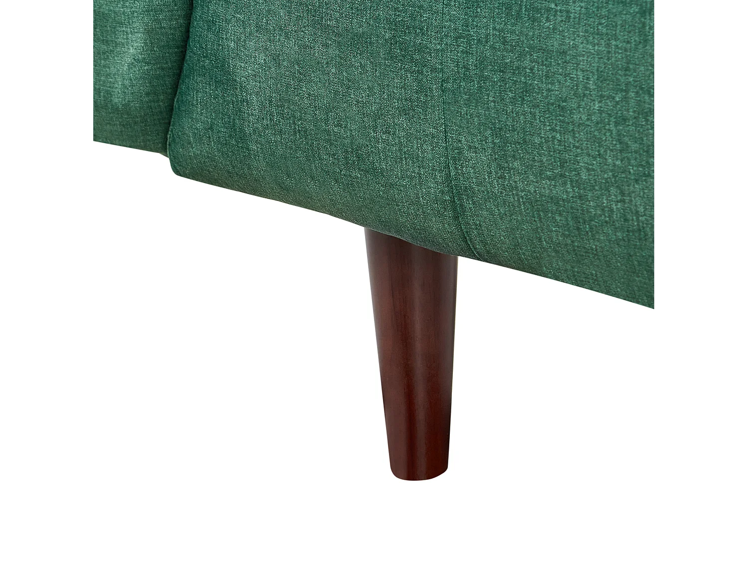 Sofá BYSKE Tecido Verde 3 lugares