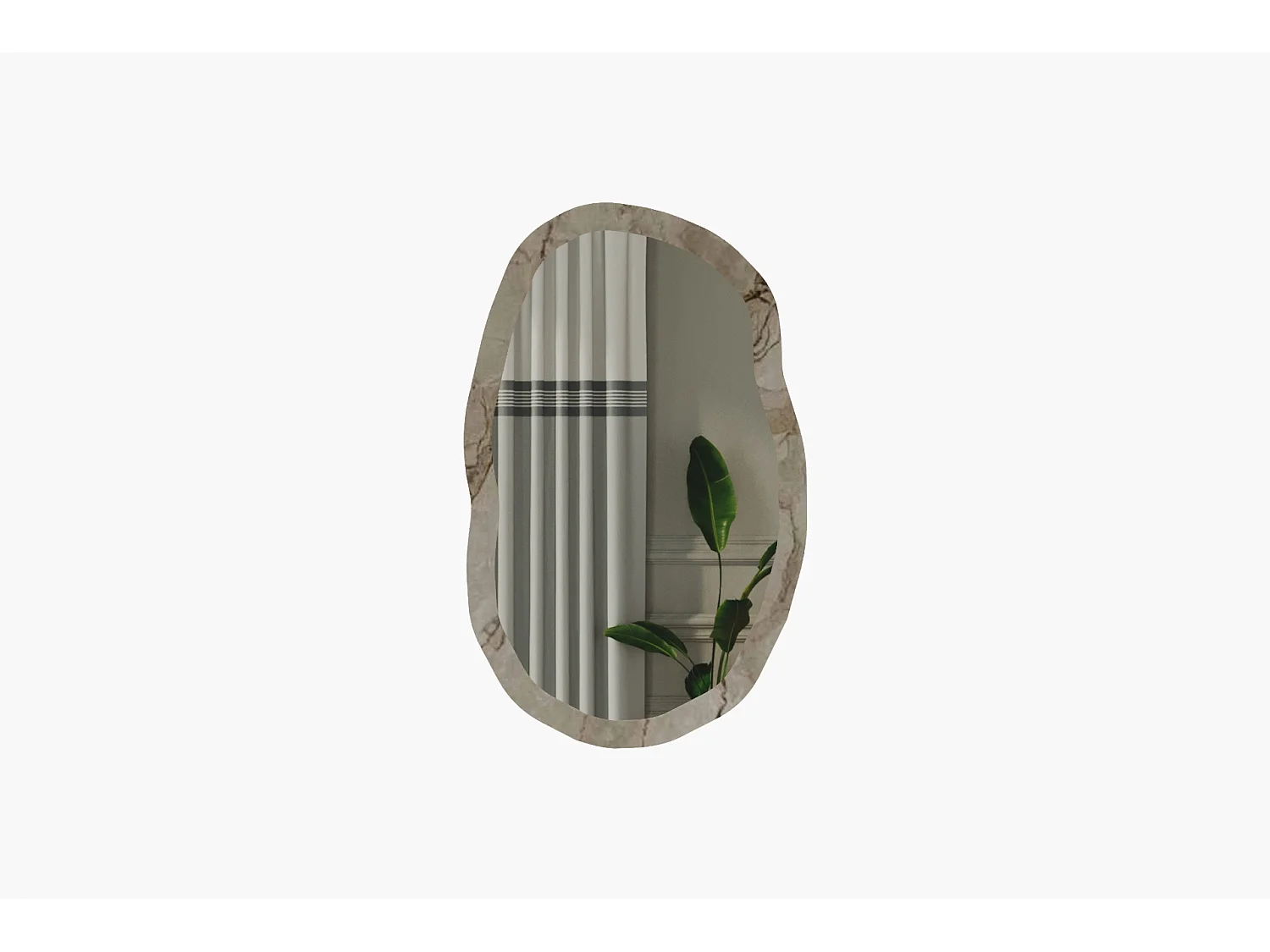 Spiegel Eleganza Granit 52x86cm