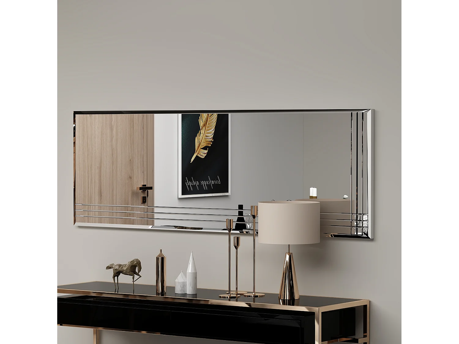 Spiegel Troi 120x40 cm