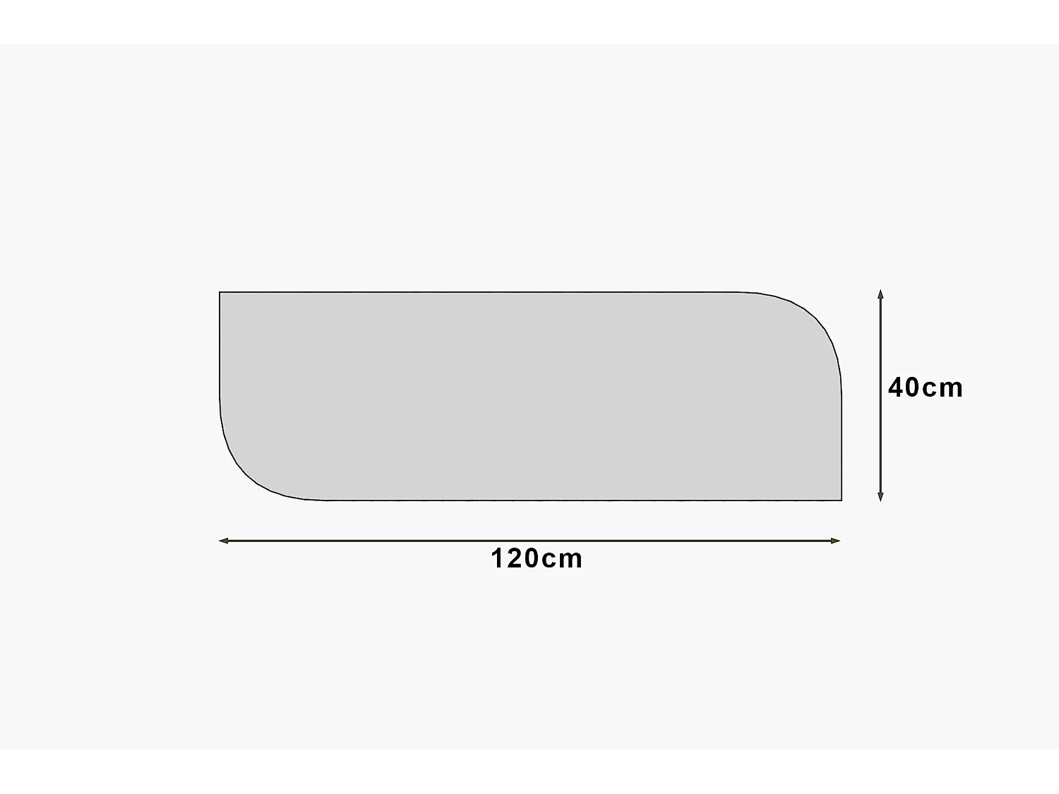 Spiegel Radiance 40x120cm OS
