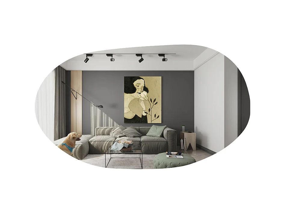 Spiegel Vanomi 52x89cm