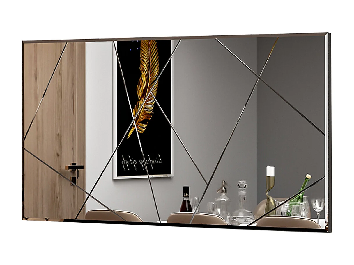 Spiegel Eilish Asymmetrisches Design 120x60cm