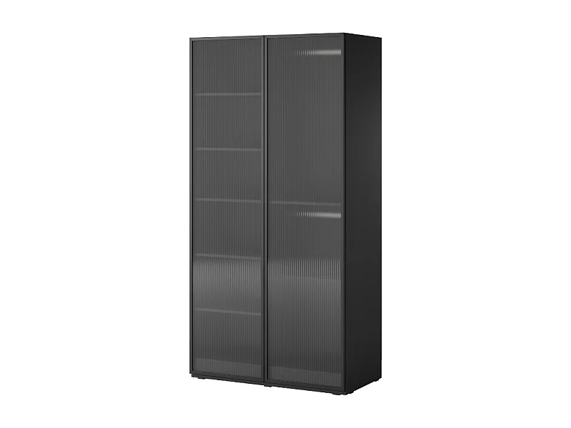 Roupeiro AMBIHOME LOFT 02 - Preto, C101 x P51 x A200cm