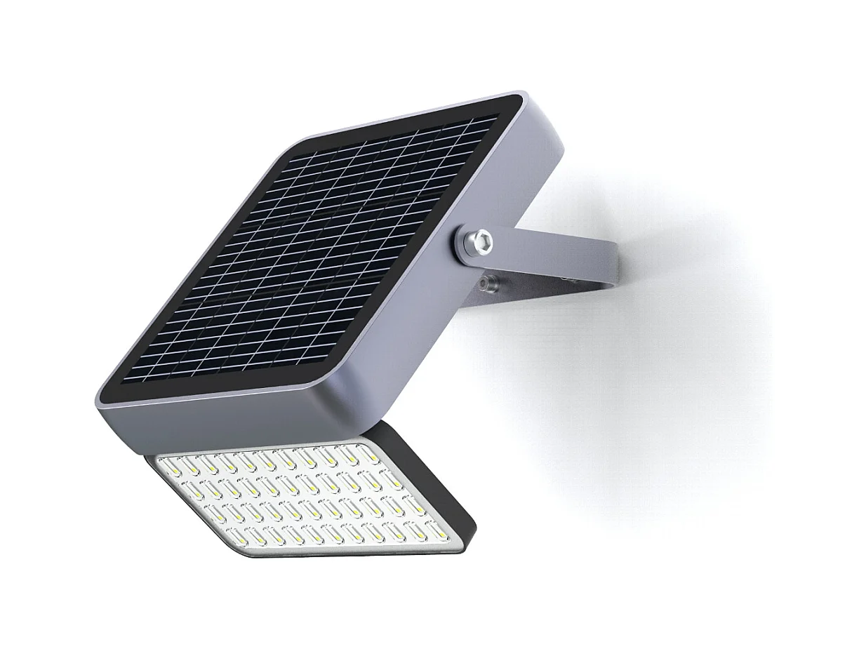 Projecteur LED solaire intégré de 1 500 lm