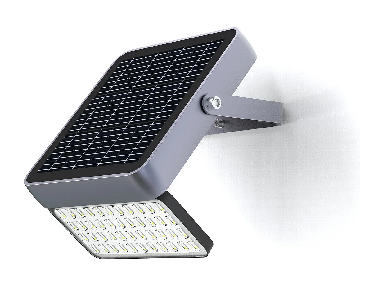 Projecteur LED solaire intégré de 1 500 lm