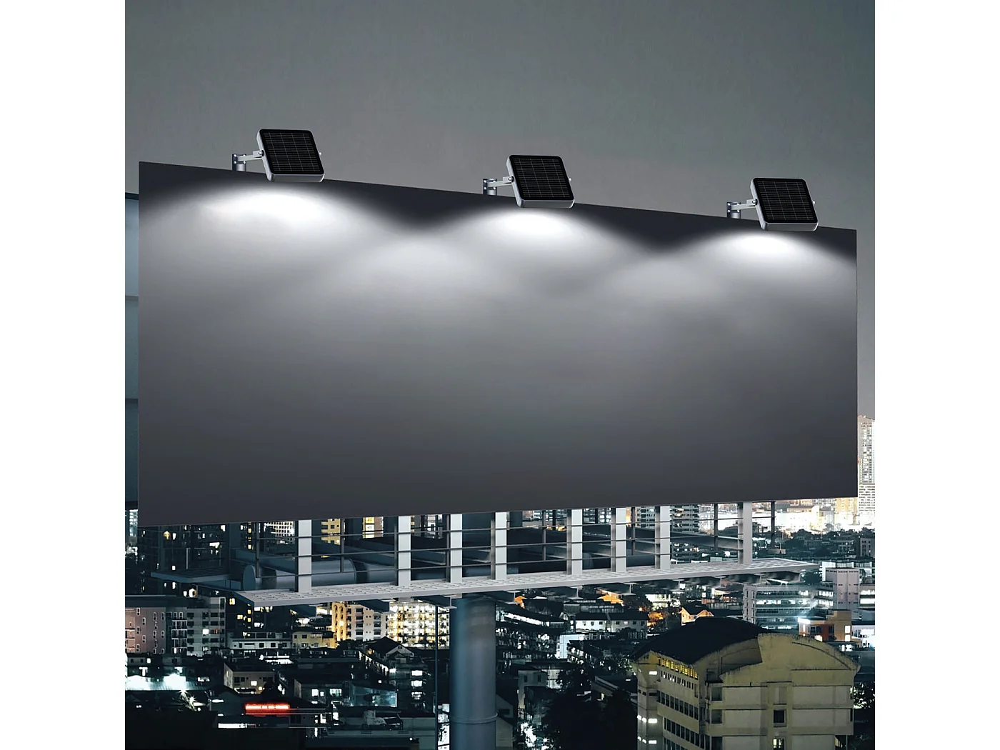 Integriertes Solar-LED-Flutlicht 1500lm