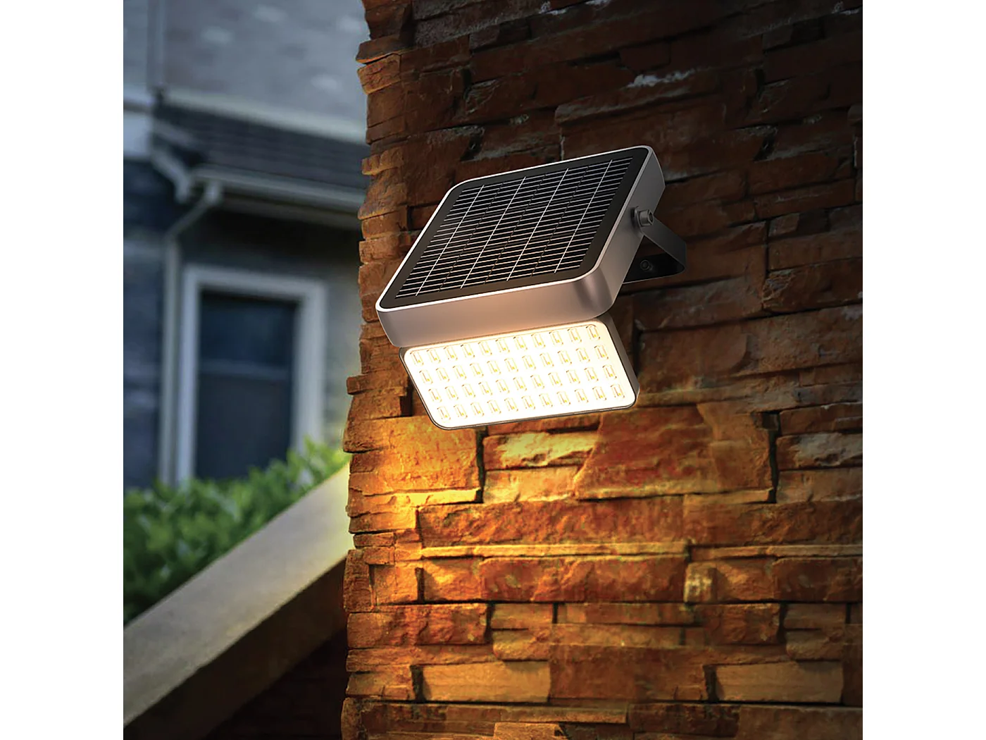 Integriertes Solar-LED-Flutlicht 1500lm