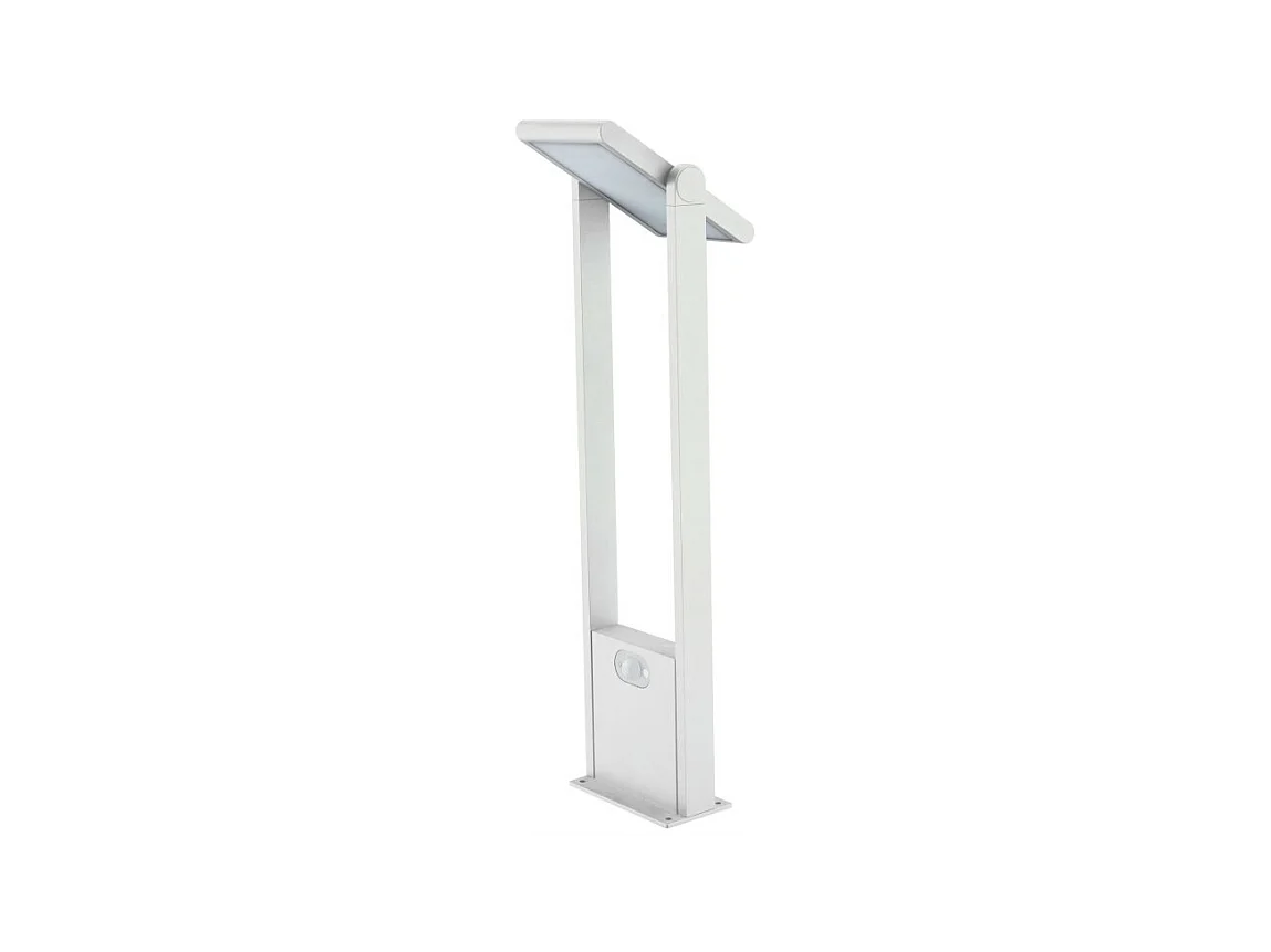 POPA Spot à énergie solaire blanc 60 cm 4000K Luminaire de jardin Beneito Faure