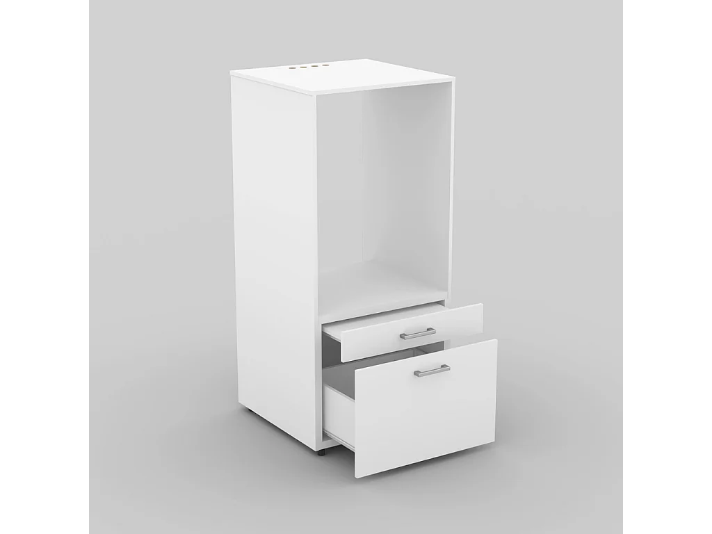 Móvel AMBIHOME AKA 01, para máquina de lavar, c/tabuleiro e gaveta