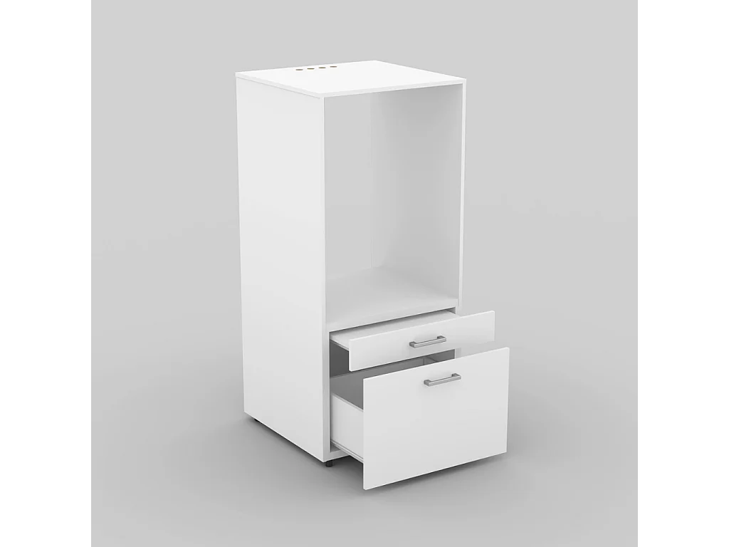 Móvel AMBIHOME AKA 01, para máquina de lavar, c/tabuleiro e gaveta