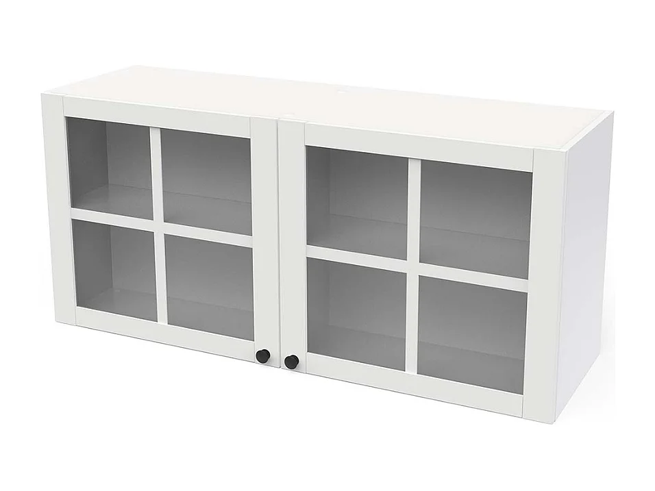 Armário de cozinha superior AMBIHOME COTTARE 03 -  2Portas, Branco, C120xP37xA55cm