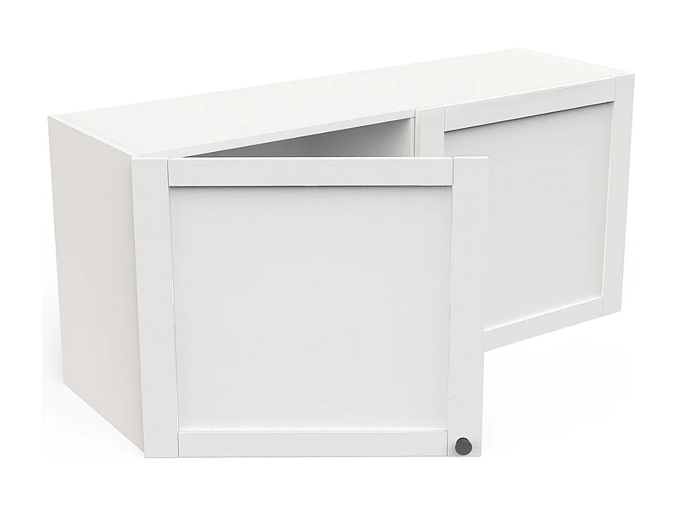 Armário de cozinha superior AMBIHOME COTTARE 04 -  2Portas, Branco, C120xP37xA55cm