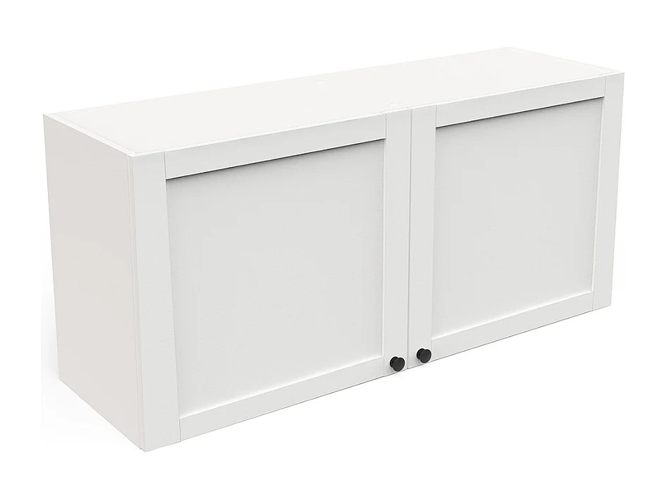 Armário de cozinha superior AMBIHOME COTTARE 04 -  2Portas, Branco, C120xP37xA55cm