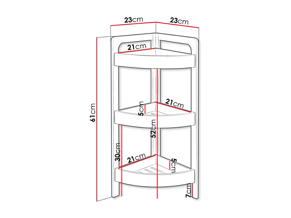 Toalheiro para casa de banho AMBIHOME JELLI