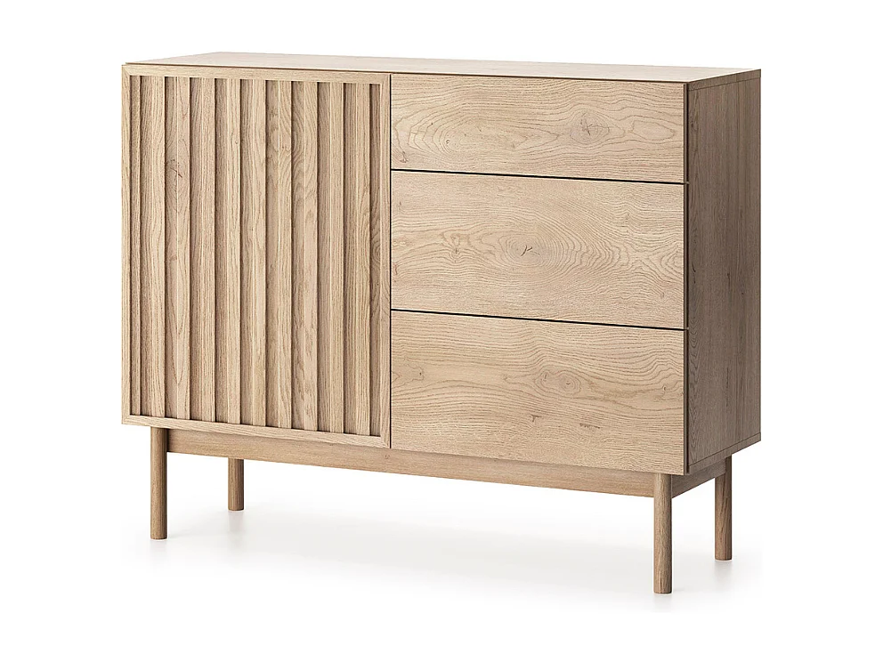 Cómoda AMBIHOME SAROSI -  Carvalho, C106 x P37 x A84cm