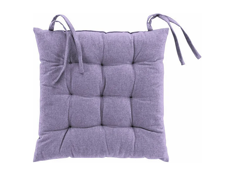 Coussin de Chaise "Mistral" 40x40cm Lilas