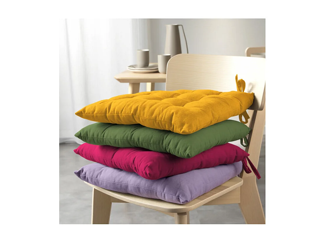 Coussin de Chaise "Mistral" 40x40cm Lilas