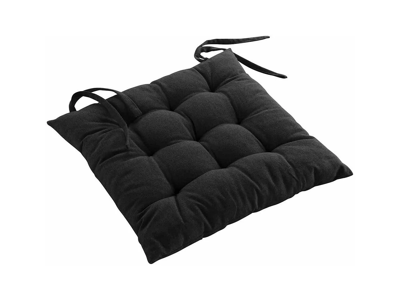 Coussin de Chaise "Mistral" 40x40cm Anthracite