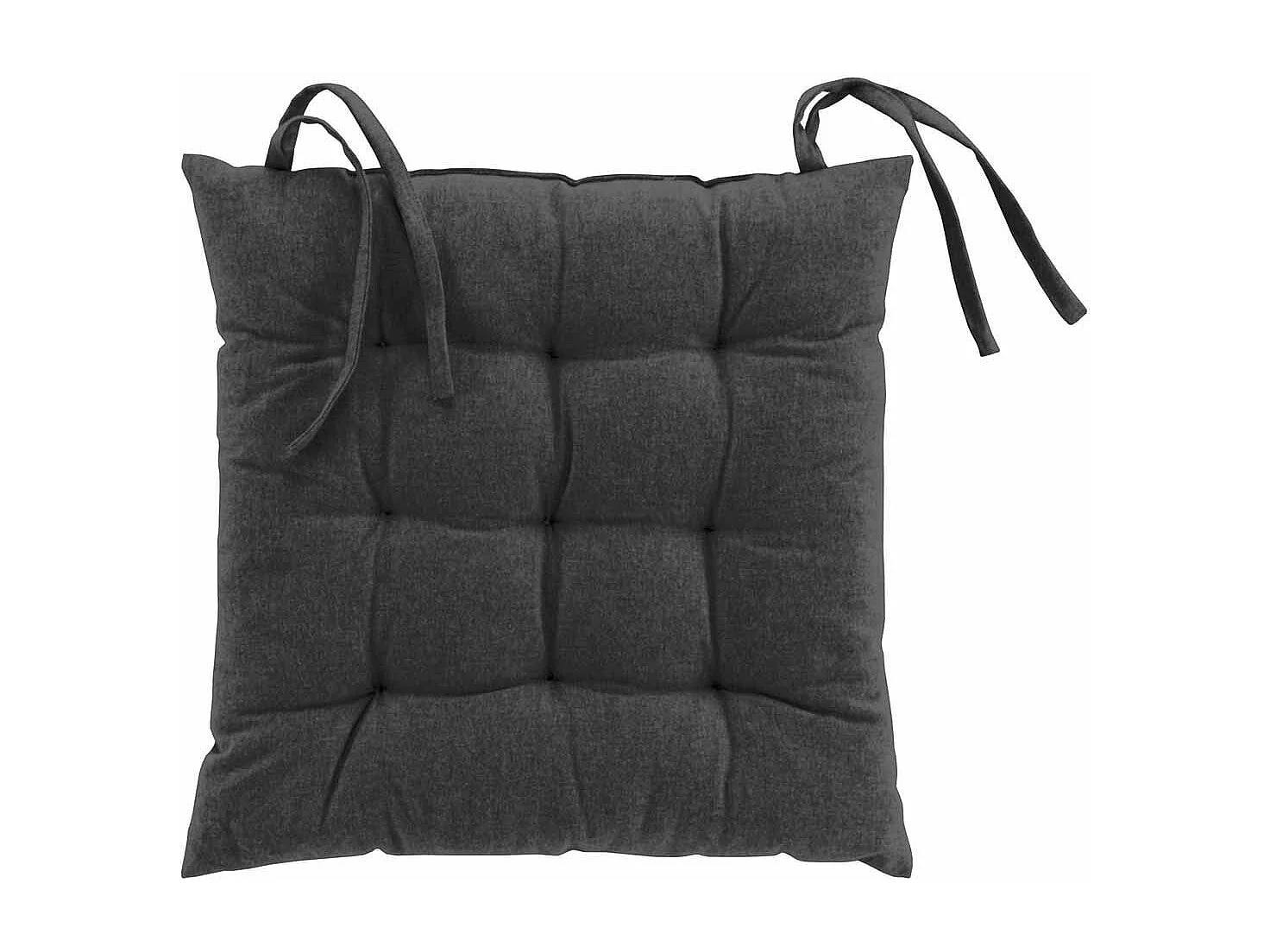 Coussin de Chaise "Mistral" 40x40cm Anthracite