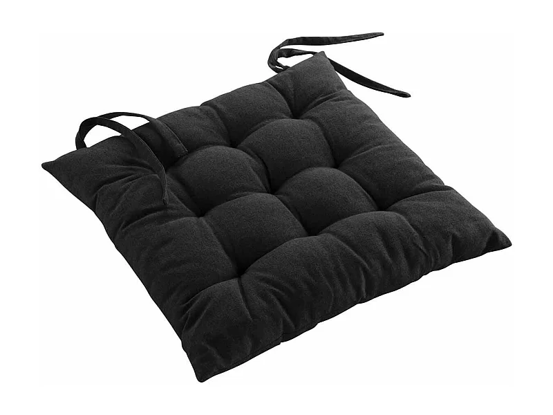 Coussin de Chaise "Mistral" 40x40cm Anthracite