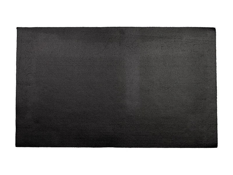 Tapis d'entrée en PVC imprimé marron 45x75