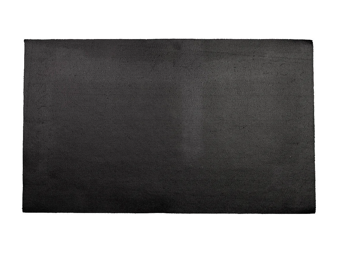 Tapis d'entrée en PVC imprimé marron 45x75