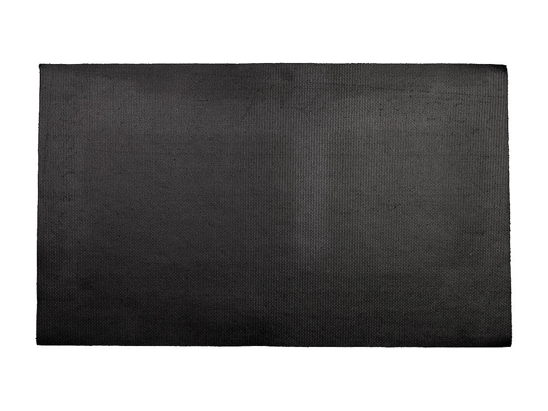 Capacho de PVC impresso castanho 45x75