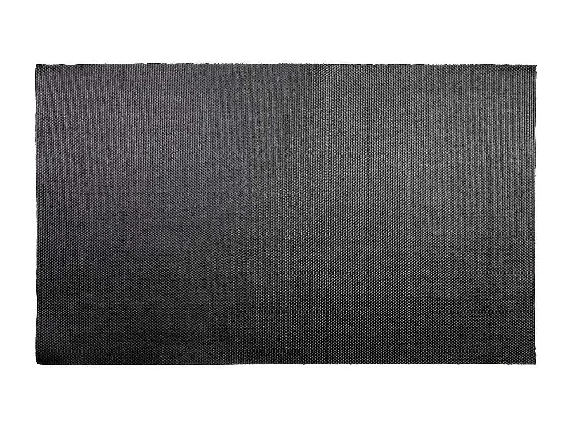 Tapis d'entrée en fibre marron 45x75