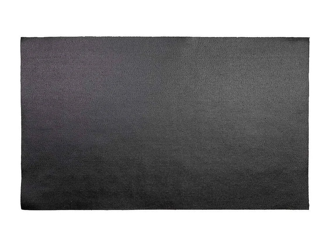 Tapis d'entrée en fibre marron 45x75