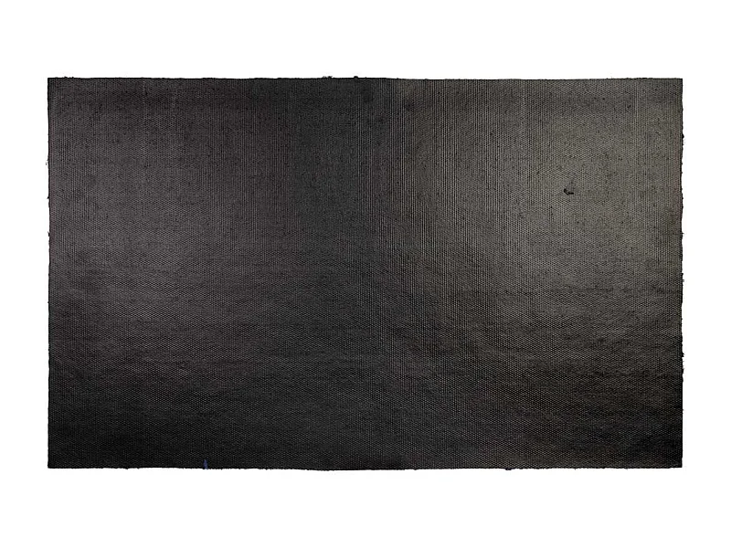 Zerbino in PVC stampato blu 45x75