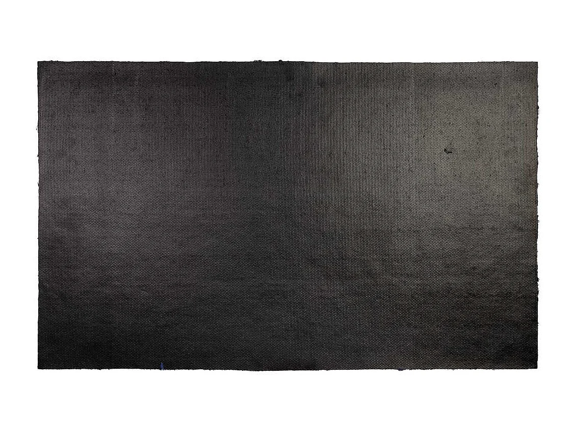 Zerbino in PVC stampato blu 45x75